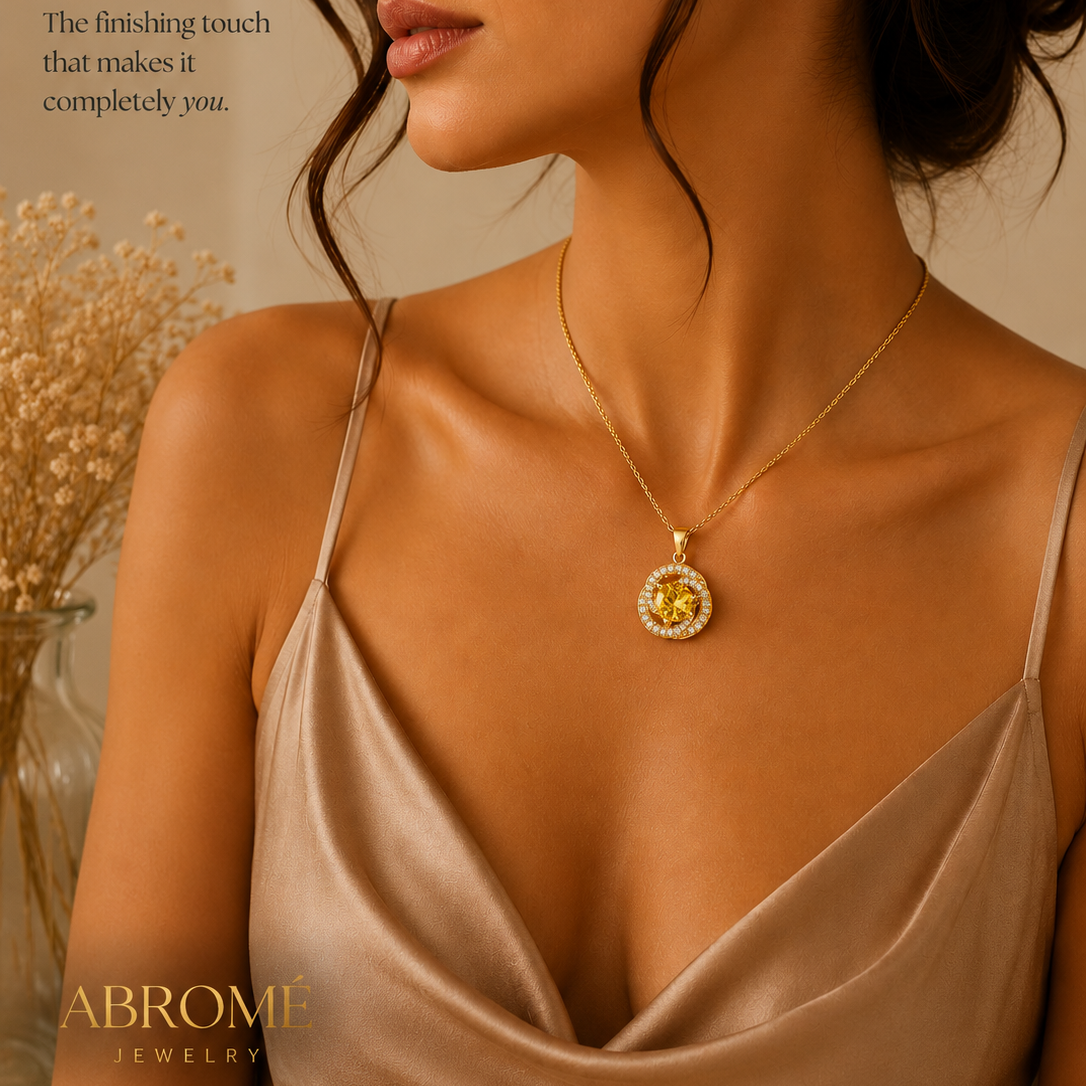 18K Gold Plated Flower Necklace