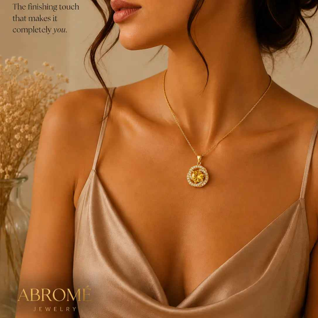 Elegant 18K Gold Plated Flower Necklace - Timeless Charm for Every Occasion