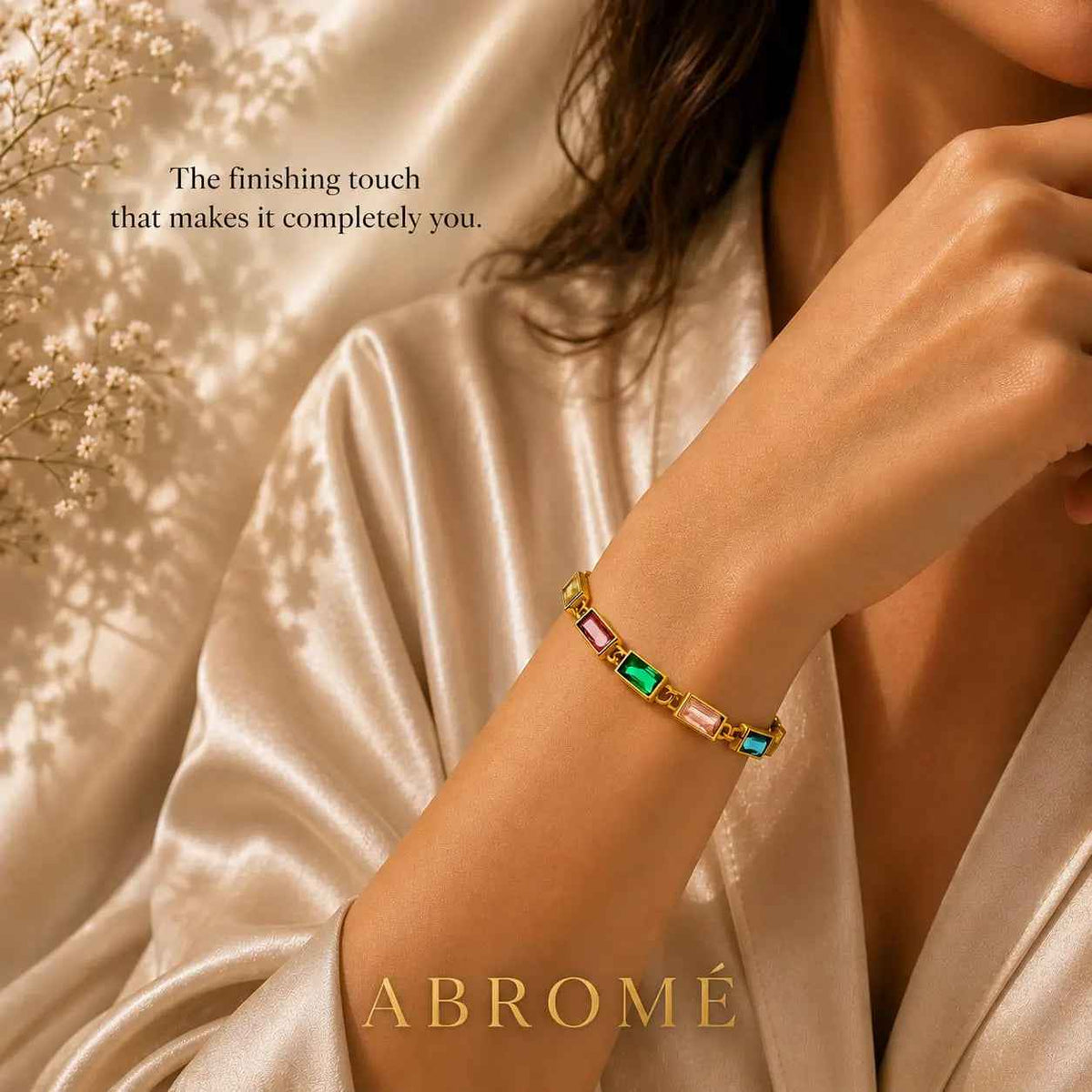 18K Gold Plated Cubic Zirconia Bracelet