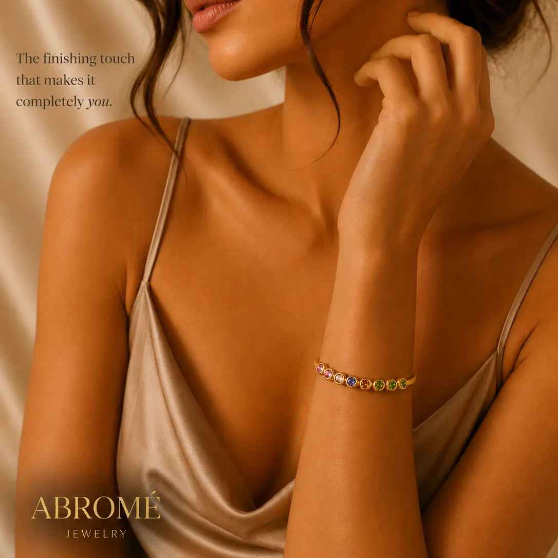 Elevate Your Look with the Stunning 18K Gold Plated Bracelet