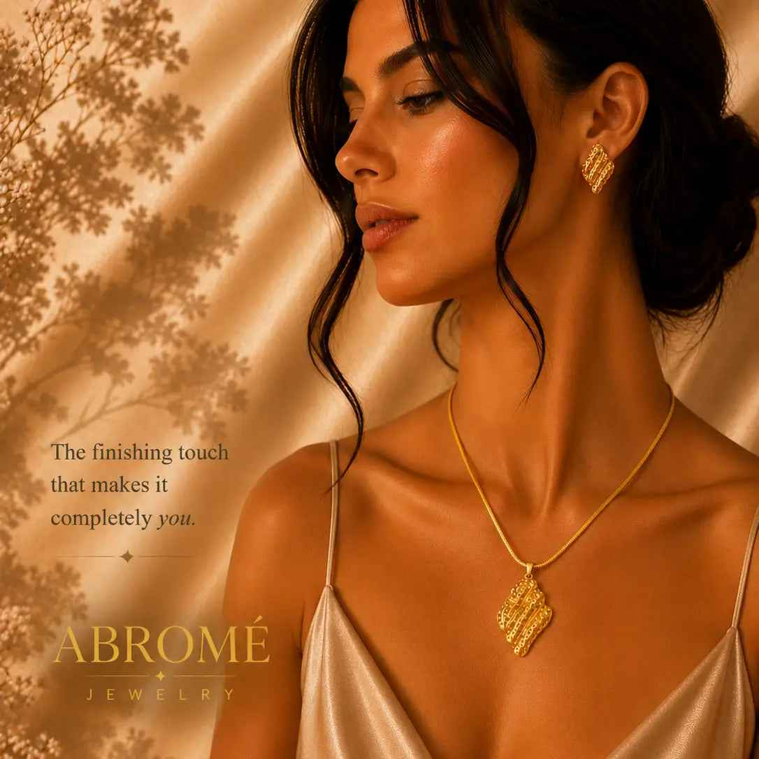 Timeless Elegance: 18K Gold Plated Necklace Set to Elevate Your Style