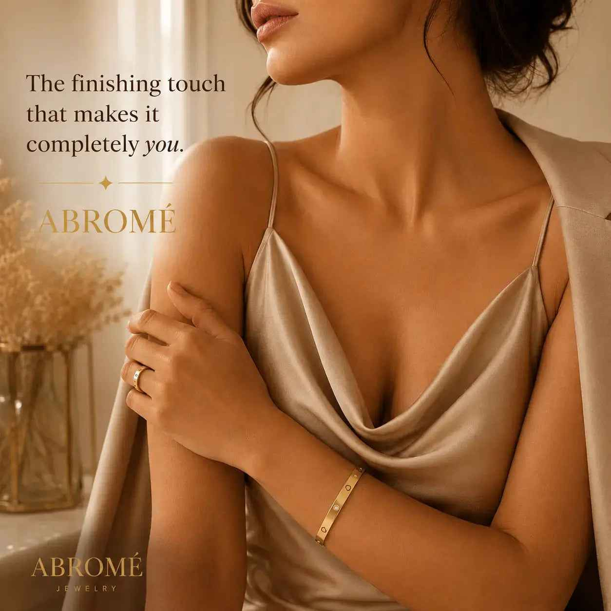 Elevate Your Style with the 18K Gold Plated Hearts Bracelet