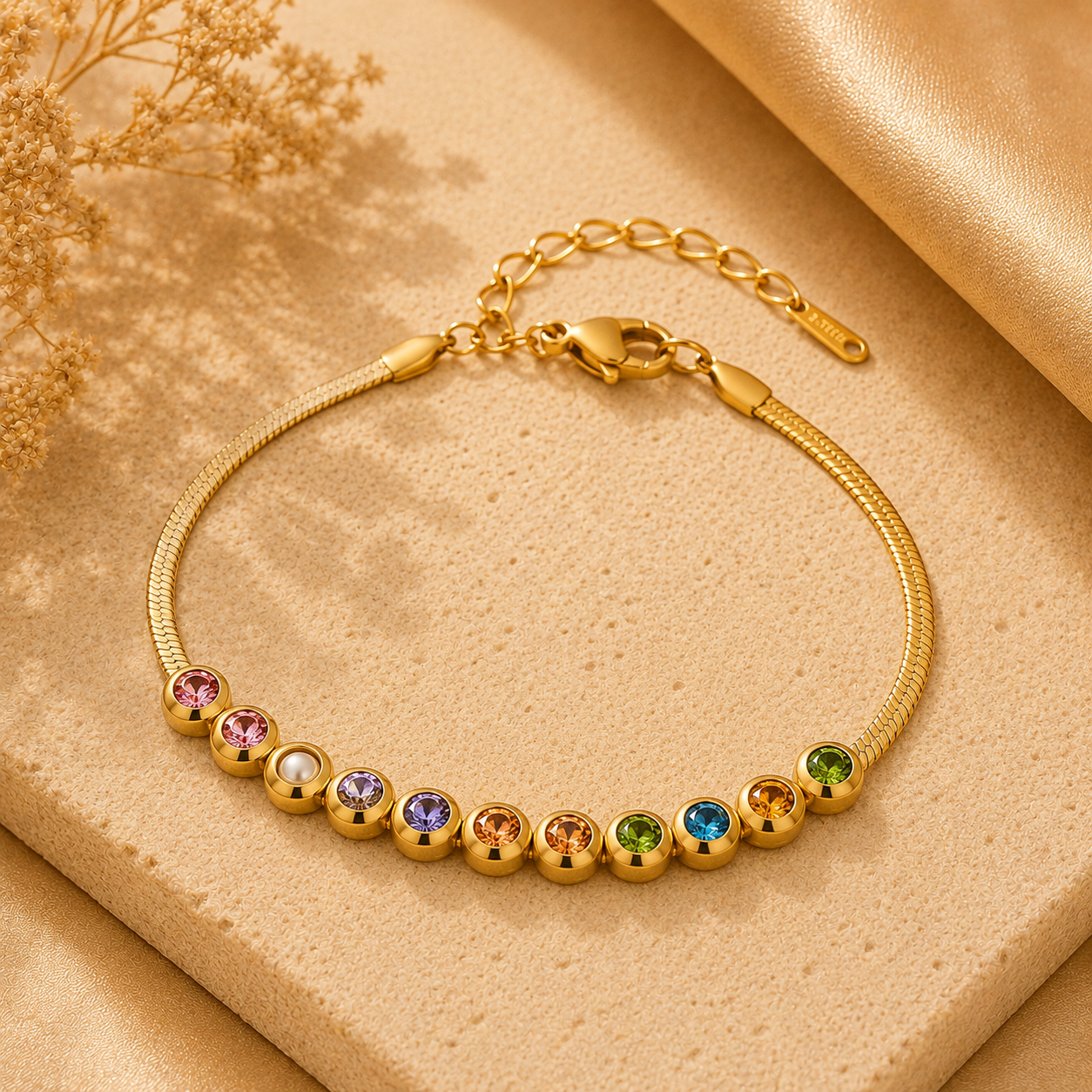 18K Gold Plated Stainless Steel Bracelet
