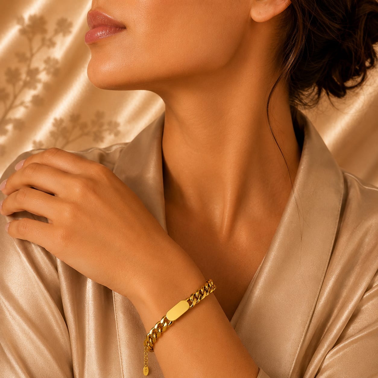 18K Gold Plated Chain Bracelet