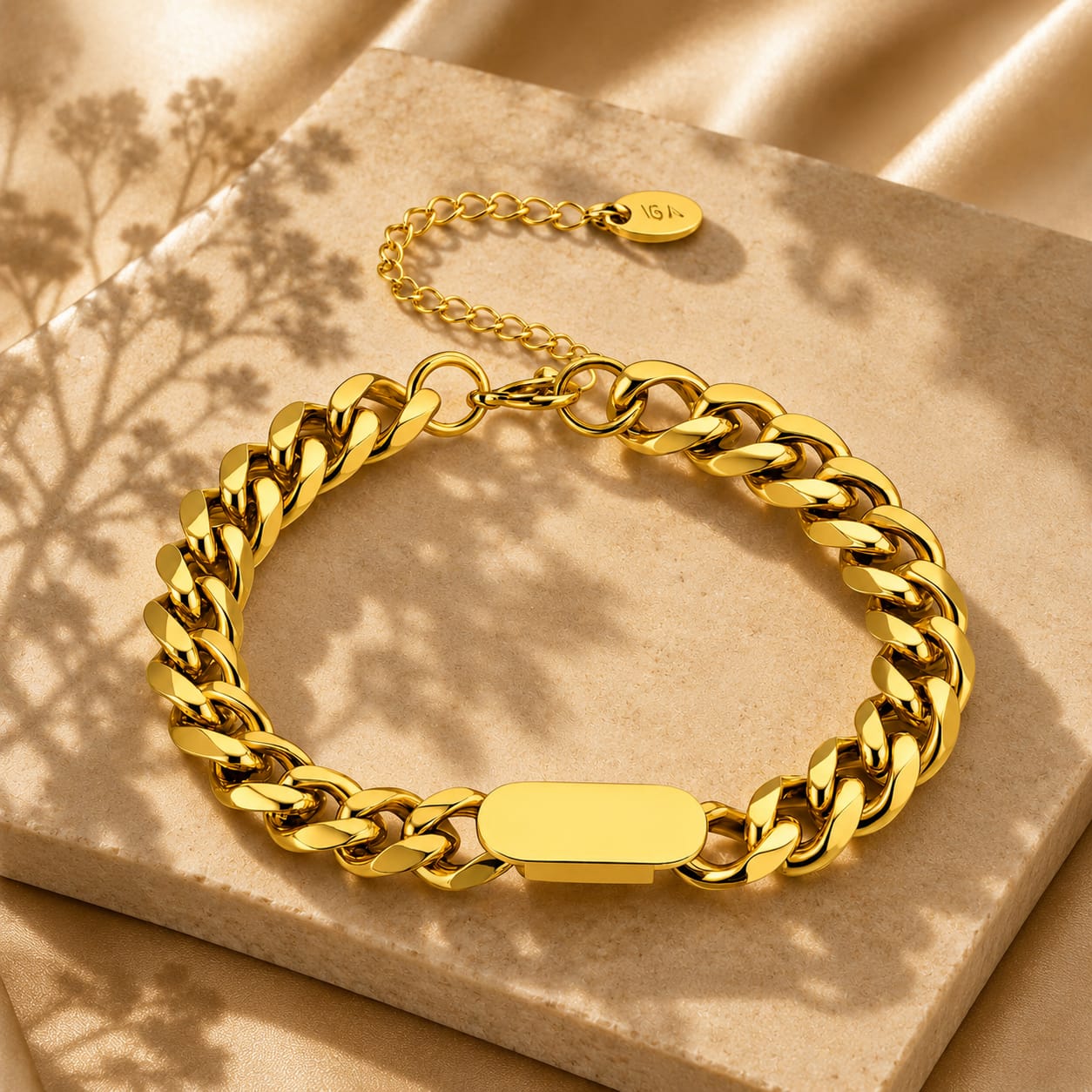 18K Gold Plated Chain Bracelet