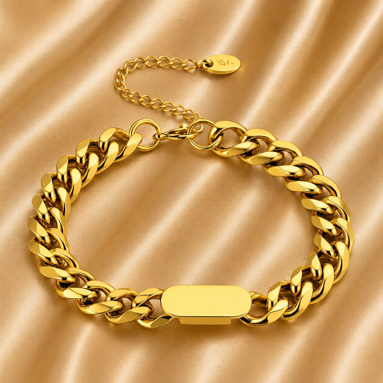 18K Gold Plated Chain Bracelet
