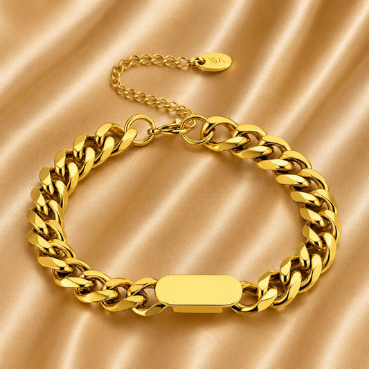 18K Gold Plated Chain Bracelet