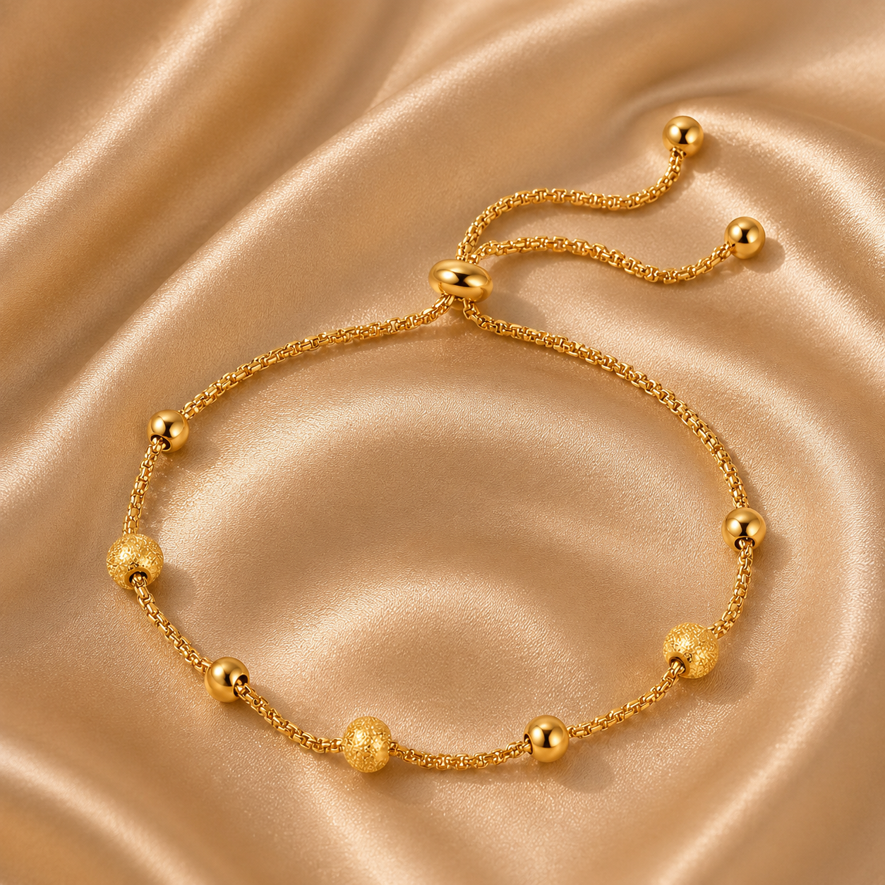 Classic Chain Bracelet – 18K Gold Plated Stainless Steel