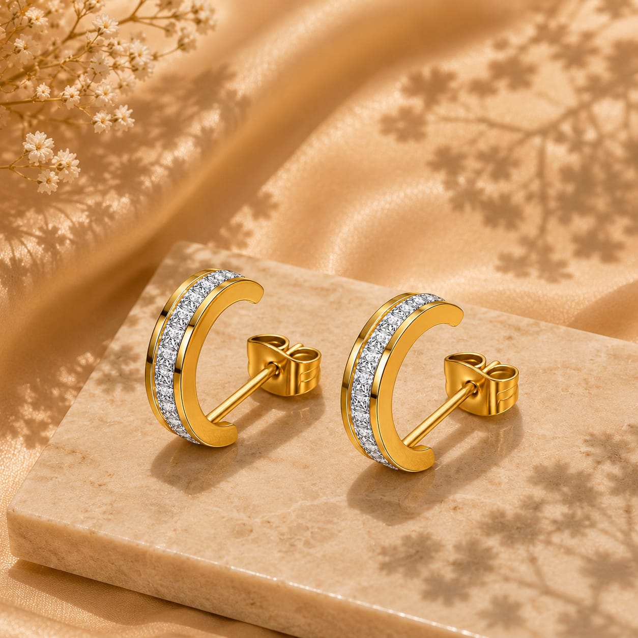 18K Gold Plated Earrings